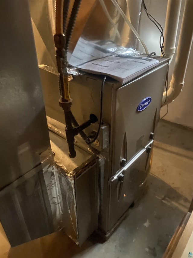view of utility room