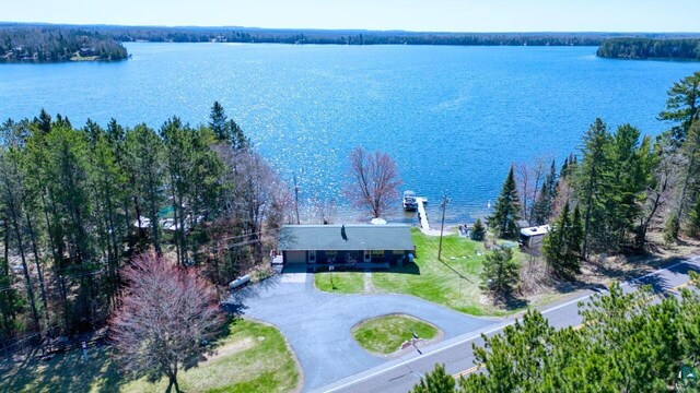 46040 State Highway 65, Nashwauk, MN 55769 - bird's eye view featuring a water view