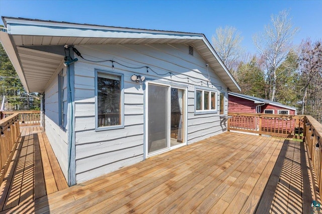 1514 14th St, Cloquet, MN 55720 - view of wooden terrace