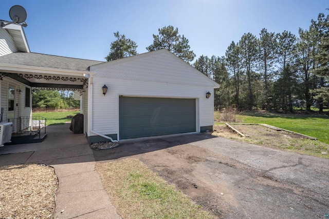 1741 Olsonville Crk, Carlton, MN 55718 - view of garage