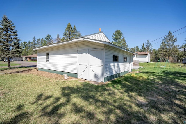 1741 Olsonville Crk, Carlton, MN 55718 - view of outdoor structure with an outbuilding