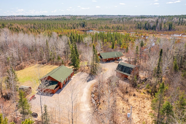 118 Sunset Rd, Ely, MN 55731 - view of subject property with a heavily wooded area