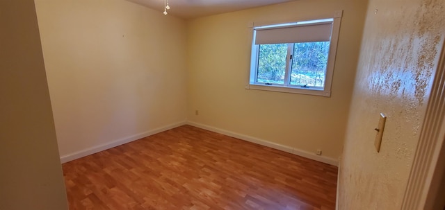 5729 Puncher Point Rd, Tower, MN 55790 - spare room featuring wood finished floors