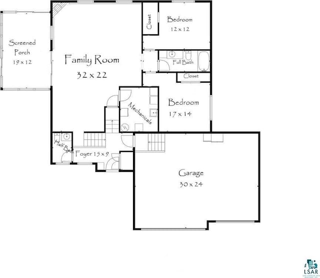 floor plan / room layout