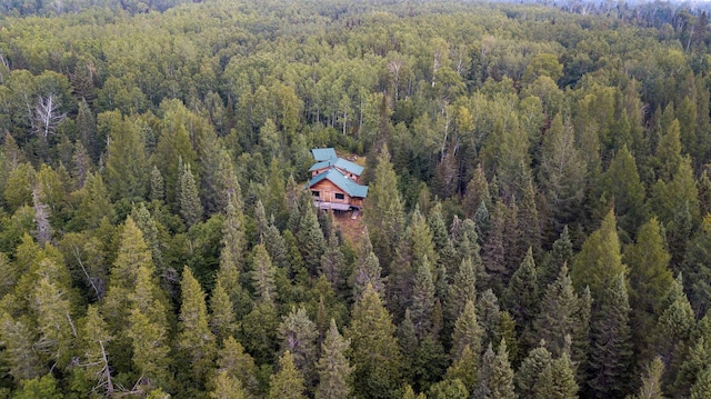 489 Brule Valley Trl, Hovland, MN 55606 - aerial overview of property's location featuring a forest