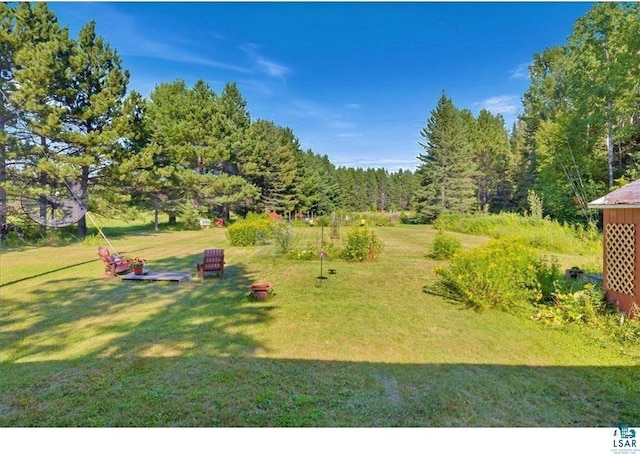 7262 Palo Tia Rd, Embarrass, MN 55732 - view of grassy yard