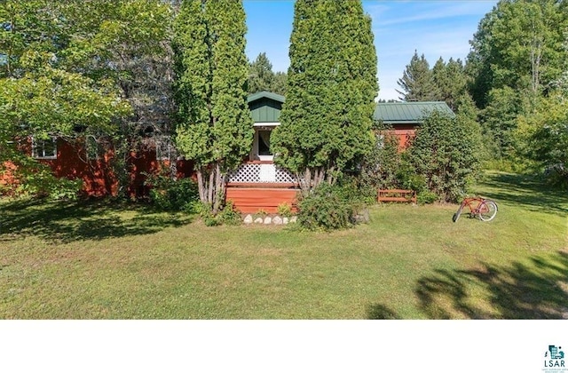 7262 Palo Tia Rd, Embarrass, MN 55732 - view of green lawn