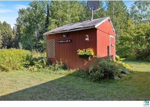 7262 Palo Tia Rd, Embarrass, MN 55732 - view of outbuilding featuring an outdoor structure