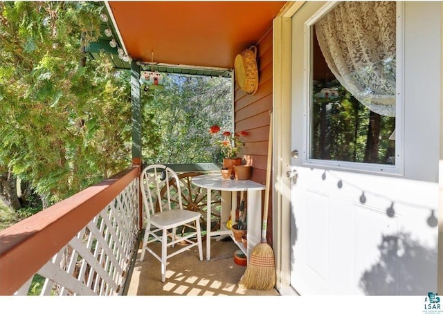 7262 Palo Tia Rd, Embarrass, MN 55732 - view of balcony