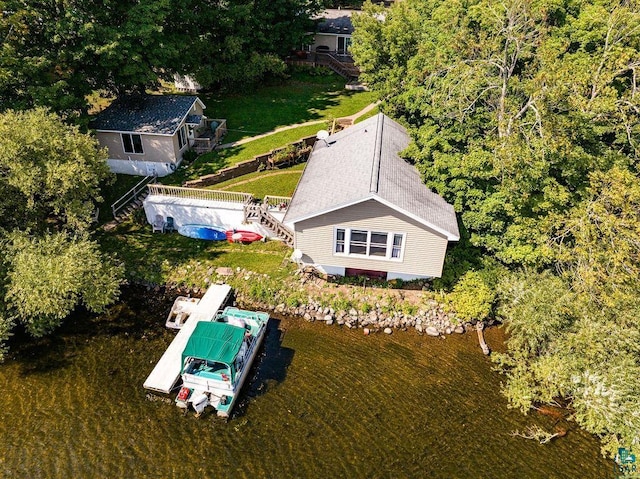 view of subject property