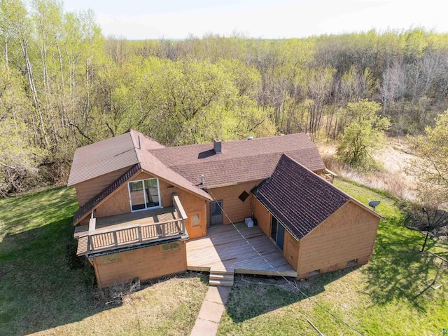 77 Solway Rd, Esko, MN 55733 - view of subject property featuring a forest