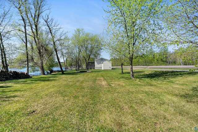 10412 Lakeside Dr, Finlayson, MN 55735 - view of green lawn