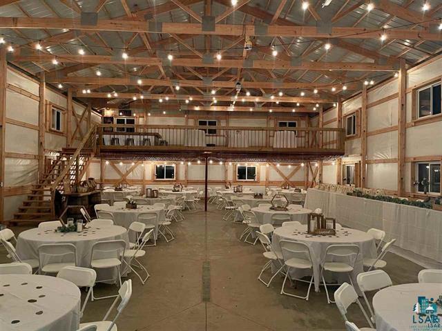 7789 Jokela Rd, Cloquet, MN 55720 - building lobby with high vaulted ceiling and stairs