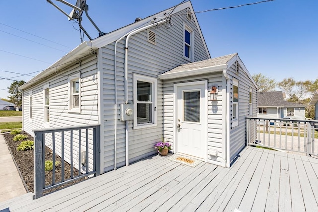 426 22nd St, Cloquet, MN 55720 - view of wooden deck