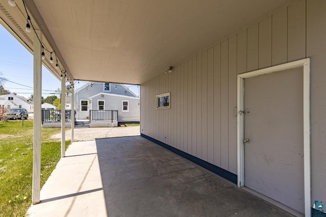 426 22nd St, Cloquet, MN 55720 - view of patio with an attached carport
