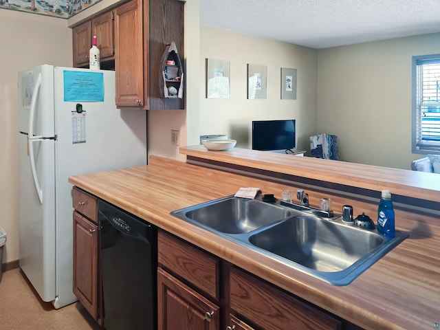 256 Middle Rd Unit 204, Lapointe, WI 54850 - kitchen featuring dishwasher, a sink, and light countertops