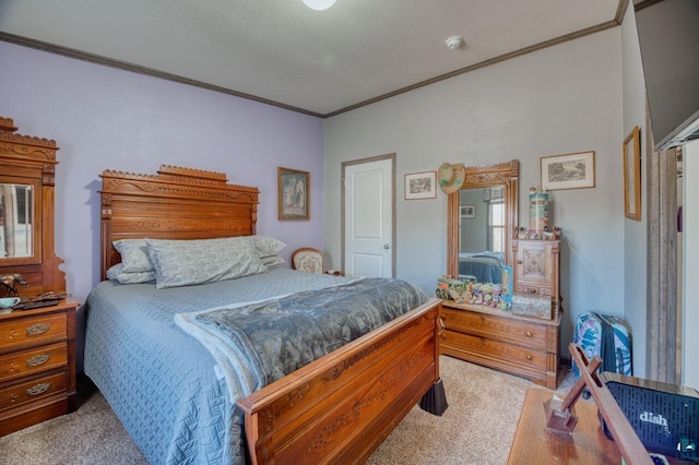10173 Little Marais Trl, Silver Bay, MN 55614 - carpeted bedroom featuring crown molding