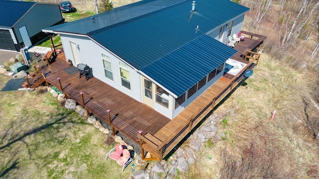 10173 Little Marais Trl, Silver Bay, MN 55614 - aerial view of property and surrounding area