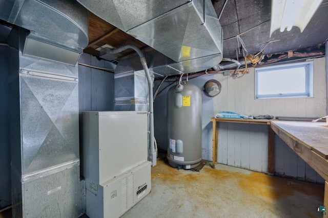 4538 Bass Lake Rd, Gilbert, MN 55741 - below grade area featuring water heater