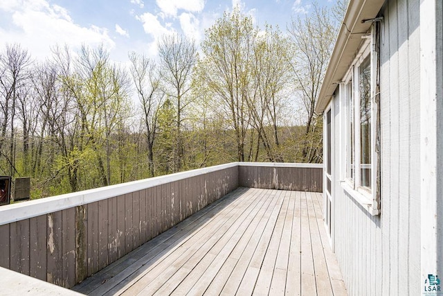 3026 Getchell Rd, Duluth, MN 55810 - view of wooden deck