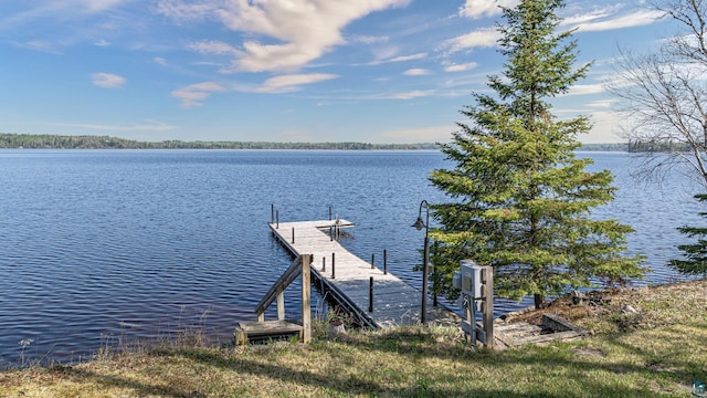 693 Kawishiwi Trl, Ely, MN 55731 - dock area featuring a water view