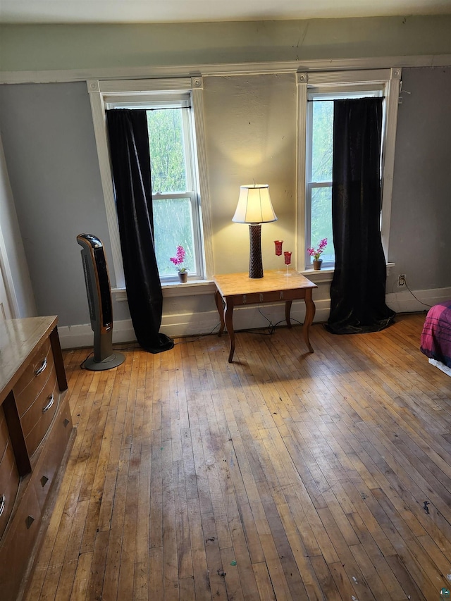 5806 Wadena St, Duluth, MN 55807 - bedroom with hardwood / wood-style flooring and multiple windows