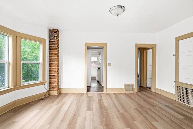 1006 87th Ave W Uppe, Unit Uppe, Duluth, MN 55808 - unfurnished bedroom with light wood finished floors and baseboards
