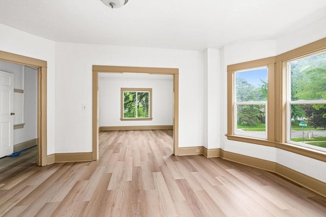 1006 87th Ave W Uppe, Unit Uppe, Duluth, MN 55808 - spare room with light wood finished floors and baseboards