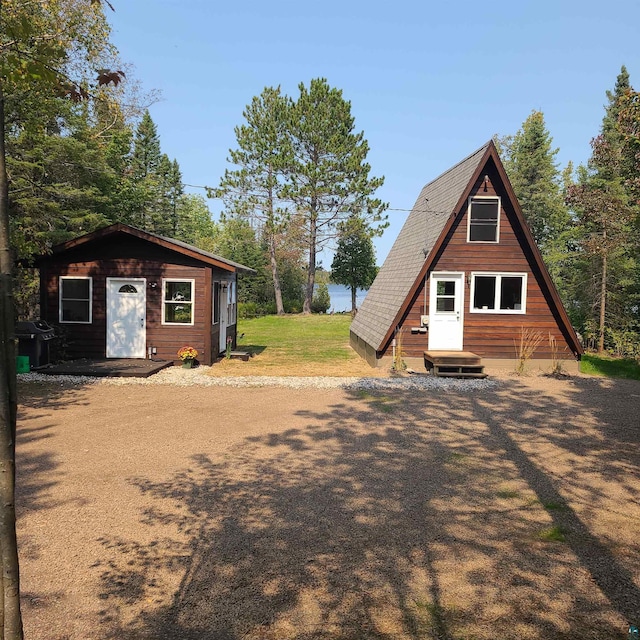 1473 S Kane Lake Rd, Two Harbors, MN 55616 - view of side of property