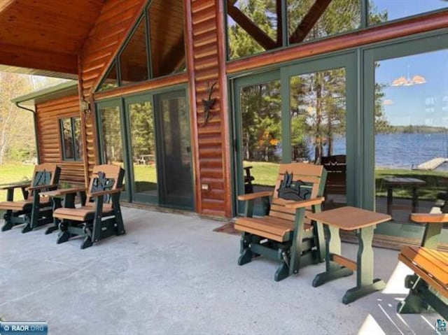3622 Wildgate Rd, Ely, MN 55731 - sunroom with plenty of natural light and a water view