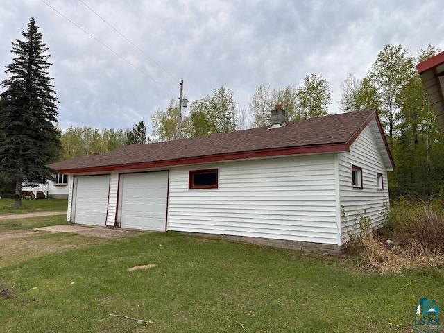 5960 Evergreen Rd, Aurora, MN 55705 - view of detached garage