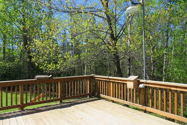 2984 Hagen Rd, Duluth, MN 55804 - view of wooden terrace