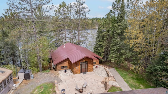 8845 Pequaywan Lake Rd, Duluth, MN 55803 - view from above of property with a forest