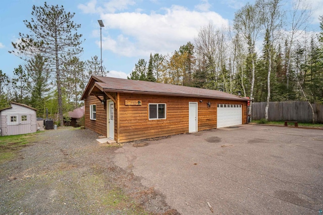 8845 Pequaywan Lake Rd, Duluth, MN 55803 - view of detached garage