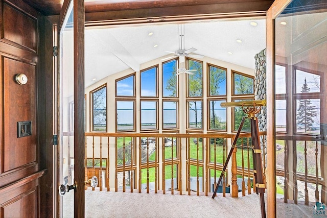 5491 N Shore Dr, Duluth, MN 55804 - view of unfurnished sunroom