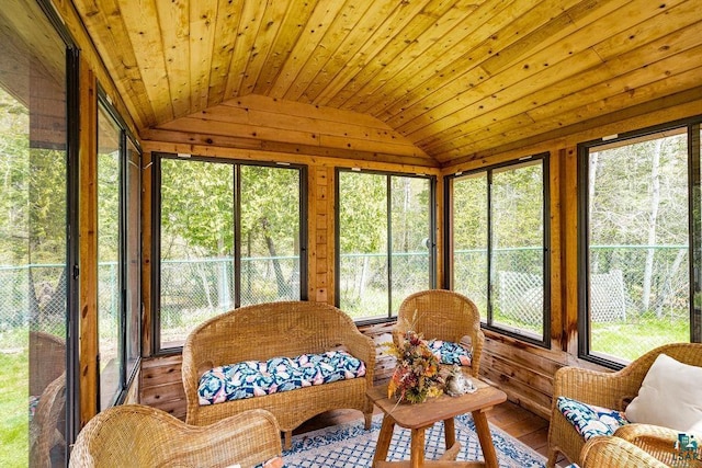 5491 N Shore Dr, Duluth, MN 55804 - sunroom with lofted ceiling and plenty of natural light
