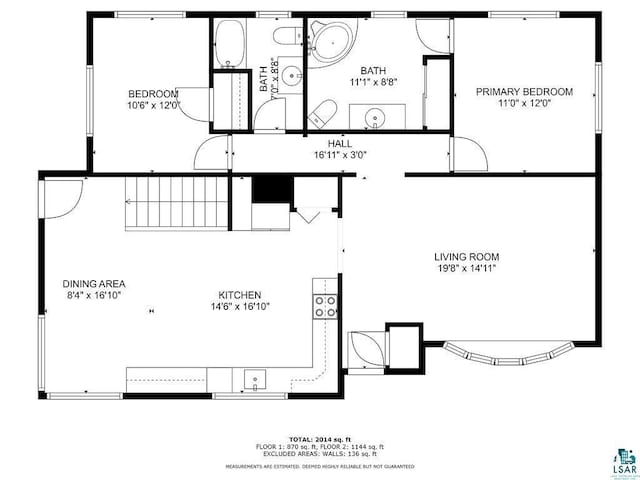 5152 Martin Rd, Duluth, MN 55811 - property floor plan
