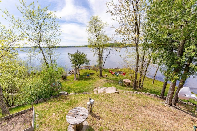 13359 Villa Rd, Ely, MN 55731 - view of yard featuring a water view