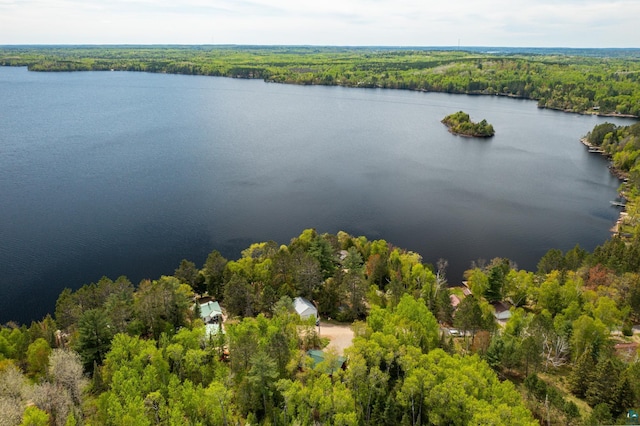 13359 Villa Rd, Ely, MN 55731 - aerial view of a heavily wooded area and a large body of water