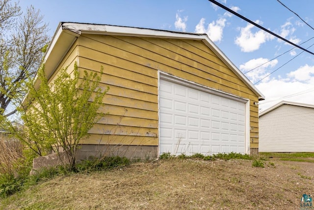 214 5th St, Proctor, MN 55810 - view of detached garage