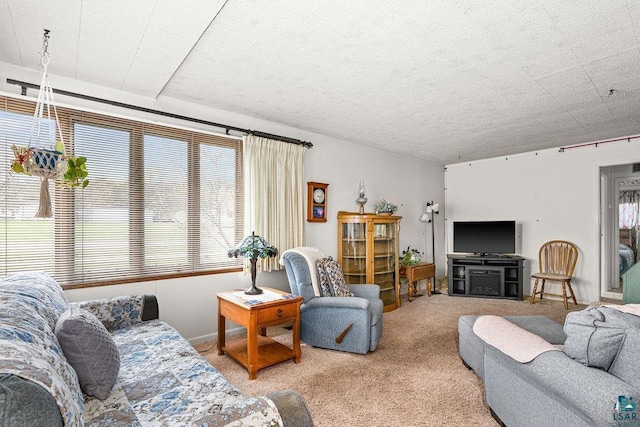 11 Aiken Crk, Silver Bay, MN 55614 - living room featuring plenty of natural light and carpet floors