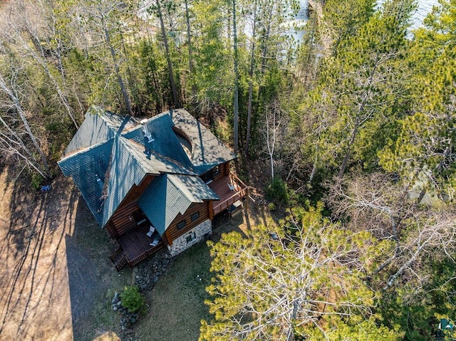 4015 E Van Rd, Duluth, MN 55803 - view from above of property