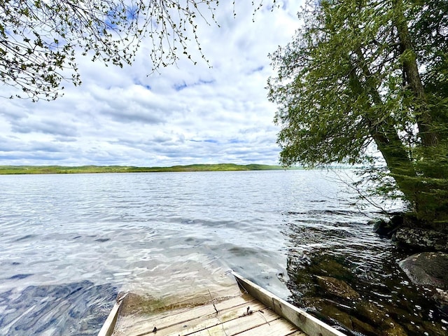473 S Gunflint Lk, Grand Marais, MN 55604 - dock area featuring a water view