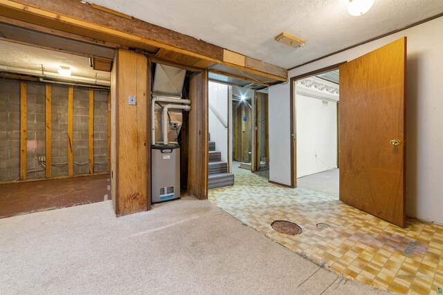 2229 Hillcrest Dr, Duluth, MN 55811 - unfinished below grade area featuring stairs