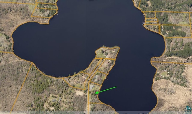 7470 S Point Rd, Britt, MN 55703 - map / location featuring property boundaries highlighted