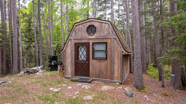 2260 Goldmine Rd, Ely, MN 55731 - view of shed with a view of trees