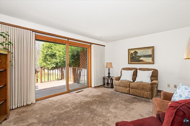 2715 Triggs Ave, Duluth, MN 55811 - view of carpeted living area