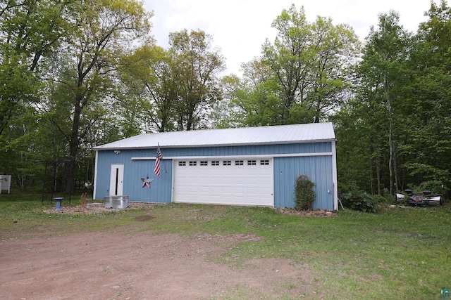 5004 W Rd, Moose Lake, MN 55767 - view of detached garage