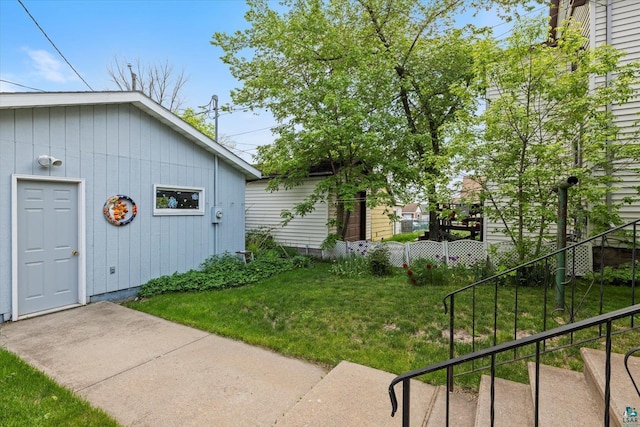 620 Hayes St, Eveleth, MN 55734 - view of grassy yard
