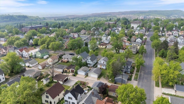 620 Hayes St, Eveleth, MN 55734 - aerial overview of property's location featuring nearby suburban area